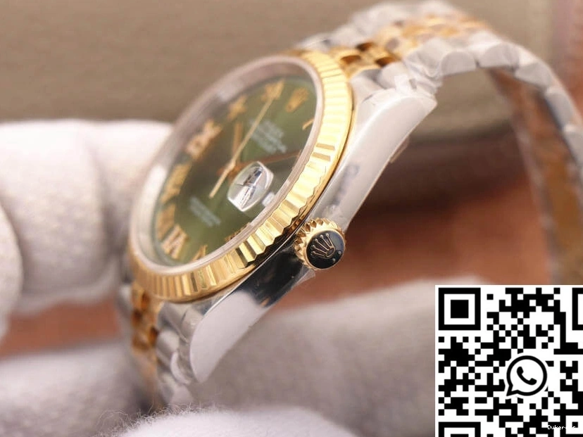 Green Olive Rolex Datejust Dial M126233-0025 Factory EW 0318